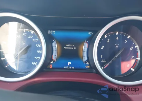 2017 Maserati Ghibli S Q4 from USA, damaged, VIN ZAM57RTS6H1251027